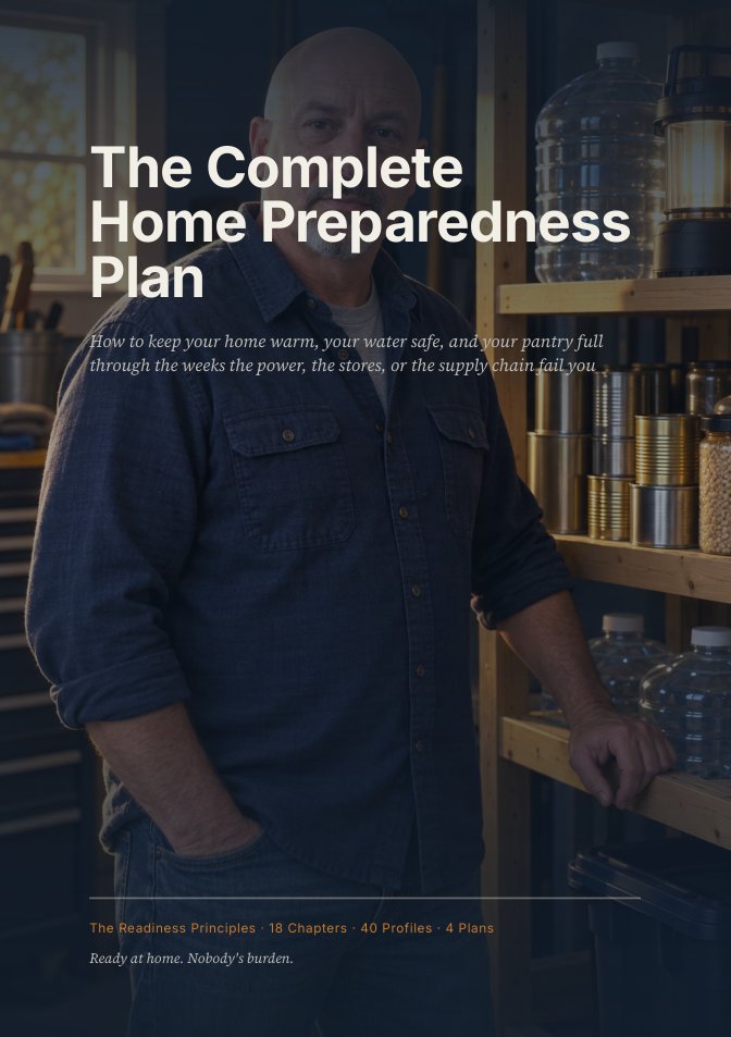 The Complete Home Preparedness Plan — book cover